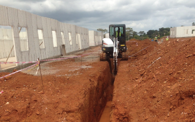gutter excavation
